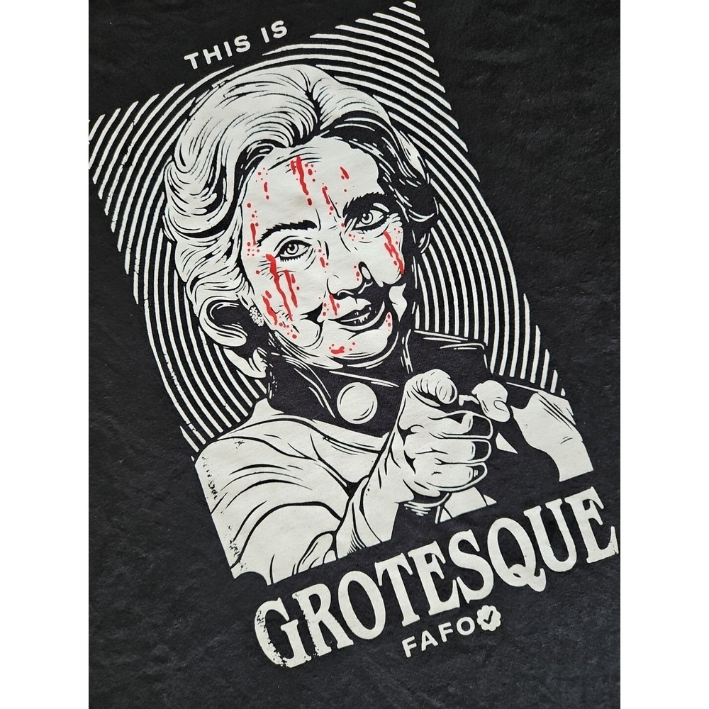Anti Hillary Clinton Republican T-Shirt Trump Imaginary Friends FAFO‎ Grotesque